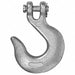 Slip Hook 3/8 in 5400 lb Clevis Silver