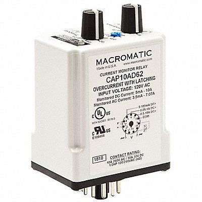 Current Sensing Relay SPDT Form 24VAC