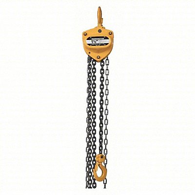 Handchain Hoist with Safety Hook