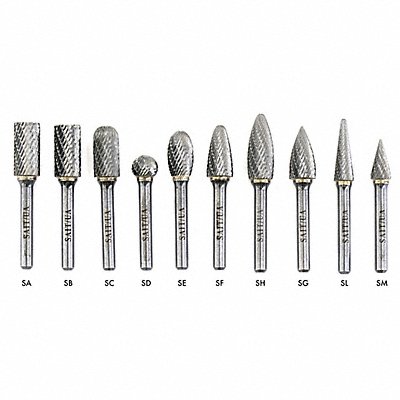 Carbide Bur Se1 Dc 1/4x3/8x1/4