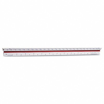 Architect Triangular Scale 12 White