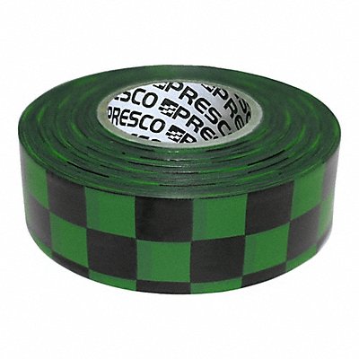 Flagging Tape Green/Blk 300ft x 1-3/8In