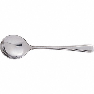 Bouillon Spoon 6 3/4 in L Silver PK12