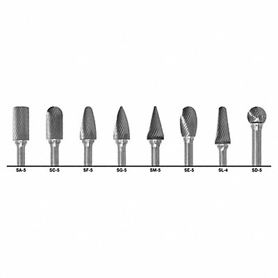 Carbide Bur Set