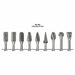 Carbide Bur Set