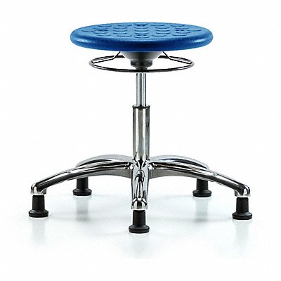 Cleanroom Polyurethane Stool Blue