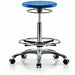 Cleanroom Polyurethane Stool Blue