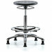 Cleanroom Polyurethane Stool Black