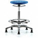 Cleanroom Polyurethane Stool Blue