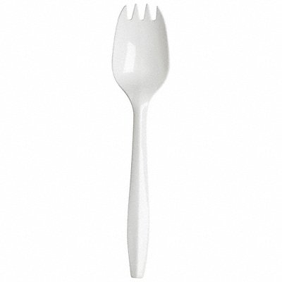 Disposable Spork White Dixie Med PK1000