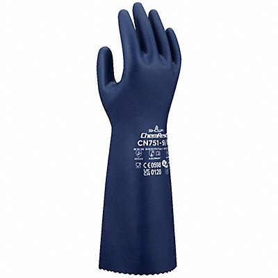 Chemical-Resistant Gloves Blue XL/10 PR