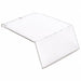 Lid Crystal Styrene 10 in L 6 9/16 in W