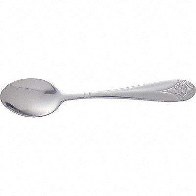 Teaspoon 6 1/4 in L Silver PK12