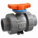 PVC CVH Series Ball Valve 1/2 in Pipe