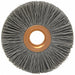 Wheel Brush 2-1/2in.dia 0.018in.Wire