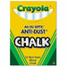 Chalk Anti-Dust White PK12