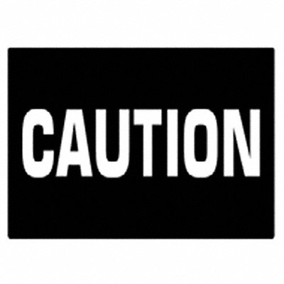 Sign Panel Wall Light Message CAUTION