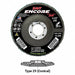 Flap Disc 4-1/2 in 40 Grit Zirconium