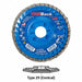 Flap Disc 60 Grit 7/8 in Trimback