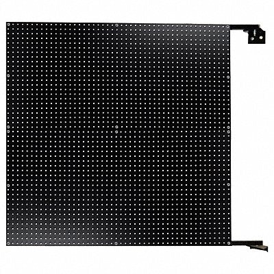 XtraWall ABS Pegboard Black 48 x 72 