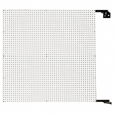 XtraWall HDF Pegboard White 48 x 48 