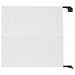 XtraWall HDF Pegboard White 48 x 48 