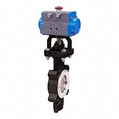 Pneumatically Actuated Butterfly Valves