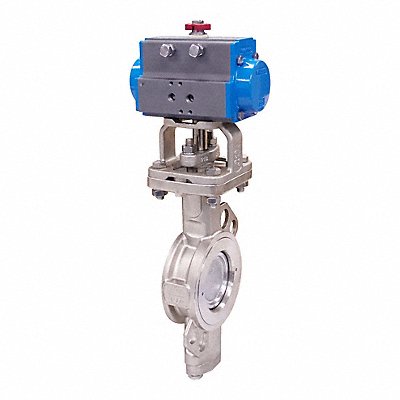 Pneumatically Actuated Butterfly Valves