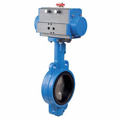 Pneumatically Actuated Butterfly Valves