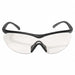 Safety Glasses Clear Lens Black Frame M