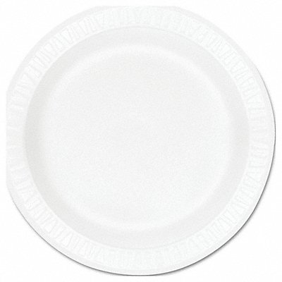 Plate Foam Concorde 10-1/4 White PK500