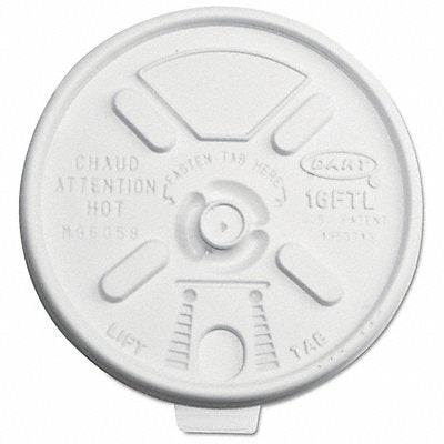 Lid Lift/Lock 16 oz White PK1000