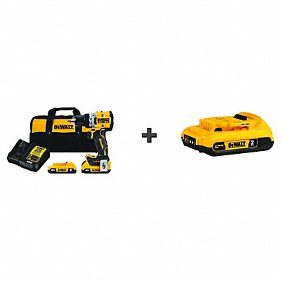 Cordless Drill Kit 20V Bonus Battery