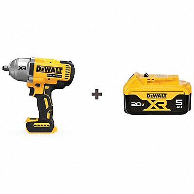 Cordless Impact Wrench 2200RPM w/Battery