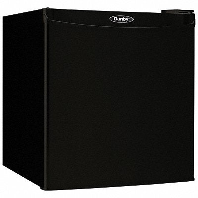 Refrigerator and Freezer 1.6 cu ft Black