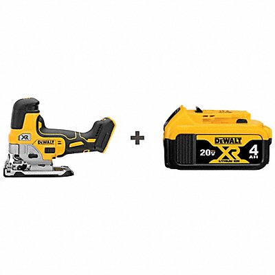 Cordless Jig Saw 20VDC Battery