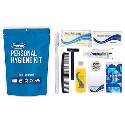 Personal Hygiene Kit Plastic Bag PK25