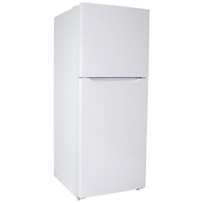 Refrigerator and Freezer 10.1 cu ft Wt