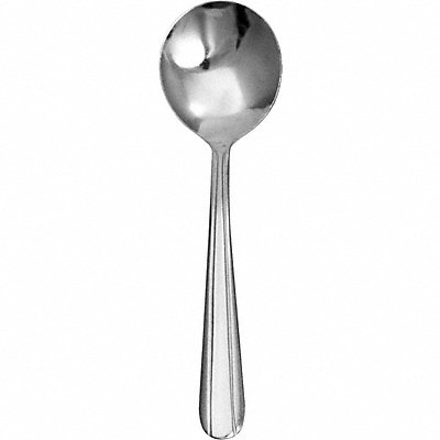 Bouillon Spoon 5 7/8 in L Silver PK12