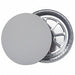 Disp Container Lid Silver PK500