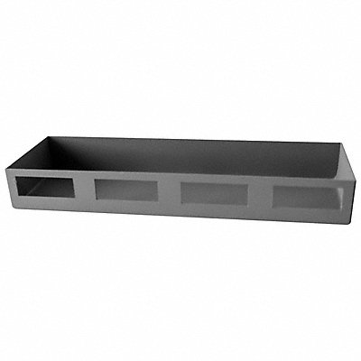 Door Shelf Gray 6pk 12in x 4in