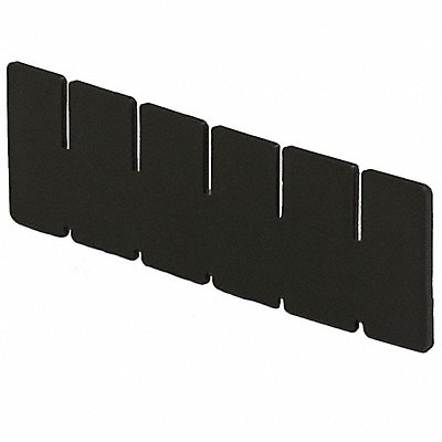 Divider Black Polyethylene 2.9 in