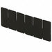 Divider Black Polyethylene 2.9 in