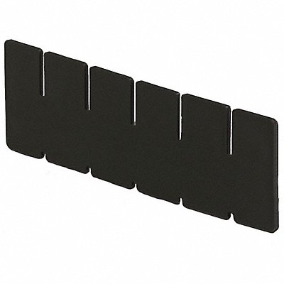 Divider Black Polyethylene 4.4 in