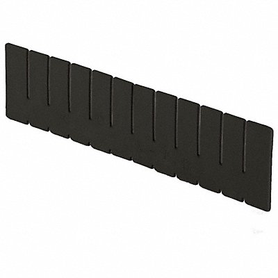 Divider Black Polyethylene 2.9 in