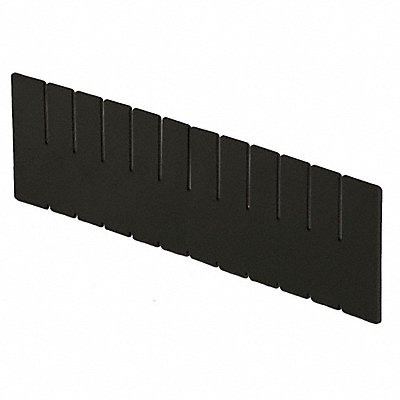 Divider Black Polyethylene 4 7/16 in