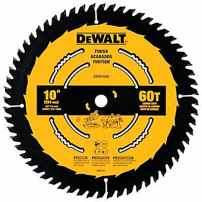 Circular Saw Blades 10 in 60 Teeth