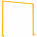 Warning Barrier 9ft x 10ft Door W 15in L