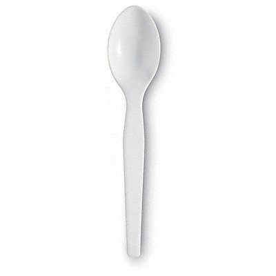 Disposable Spoon White Heavy PK1000