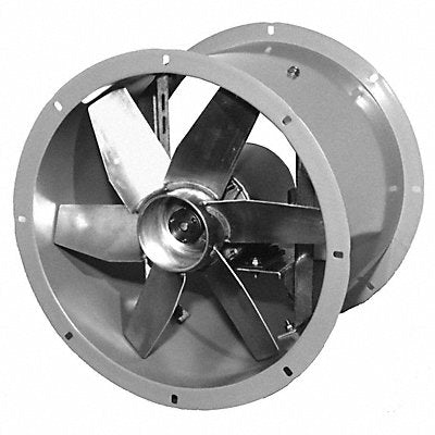 Steel 18.5 Dia 14 L 18.5 H Tubeaxial Fan